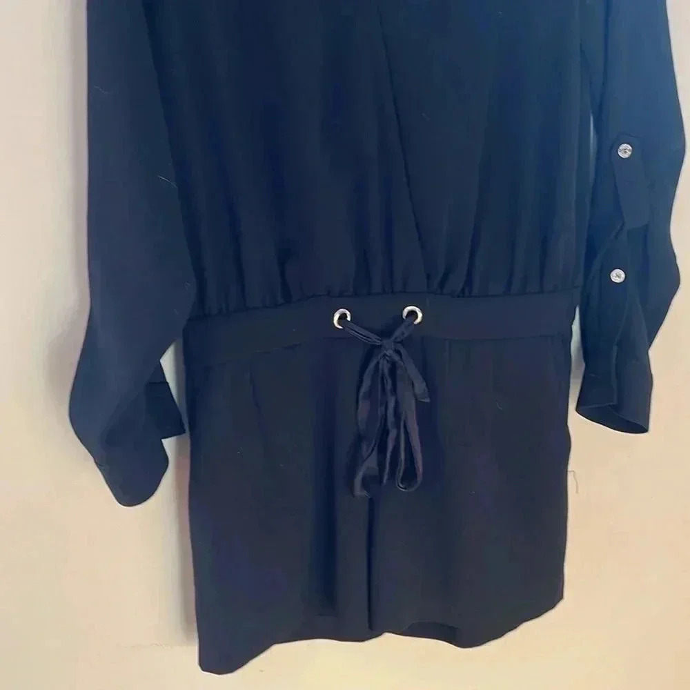[2]Marciano Black  L/S Romper-NWOT - Picture 3 of 13